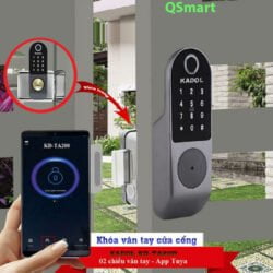 Cách sử dụng khóa cổng vân tay ngoài trời Kadol TA200
