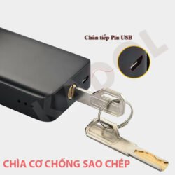 Chìa cơ ổ khóa vân tay Kadol S5