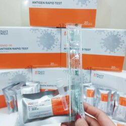 Trên tay Kit test nhanh Taidoc Vtrust