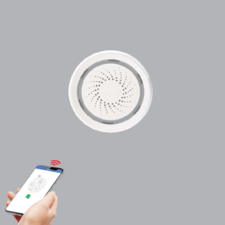 Còi báo động thông minh Qsmart kết nội với ứng dụng điện thoại
