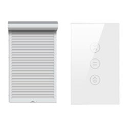 Công tắc cửa cuốn thông minh Zigbee Qsmart với cửa cuốn