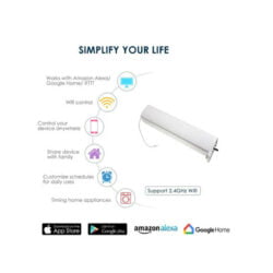 Động cơ rèm cuốn Wifi Qsmart có thể làm việc với các trợ ý ảo thông minh hàng đầu thế giới