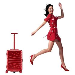 Vali thông minh tự chạy theo chủ COWA ROBOT HT-CR001 màu đỏ