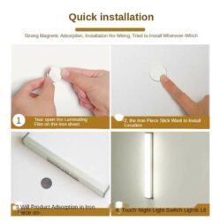Dễ dàng lắp đặt cảm biến chuyển động gắn tủ