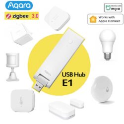 Bộ điều khiển trung tâm Zigbe Aqara E1 trong hệ sinh thái Aqara