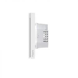 Mặt ngang của công tắc thông minh âm tường Xiaomi Aqara