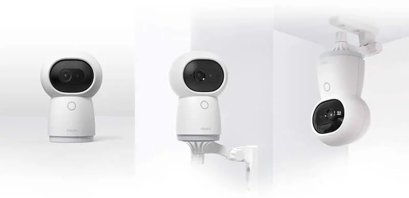 Aqara G3 dễ dàng lắp đặt theo nhiều kiểu, nhiều khu vực khác nhau