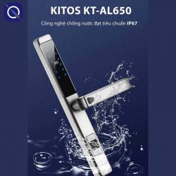 Khoá cửa nhôm vân tay Kitos AL650 chống nước