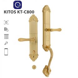 Khoá cửa tân cổ điển mạ vàng Kitos C800