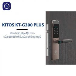 Khoá cửa vân tay giá rẻ Kitos G300 được lắp trong phòng ngủ