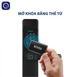 Khoá cửa vân tay cửa gỗ Kitos G300 Plus