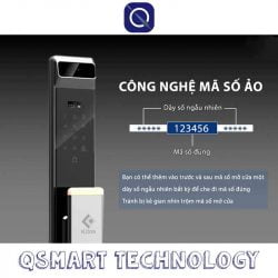 Công nghệ mã số ảo ở khoá vân tay cho chung cư cao cấp Kitos X6