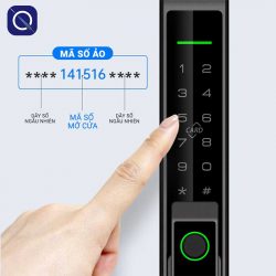 Tính năng mã số ảo trong Khóa vân tay cho cửa nhôm Kitos AL630