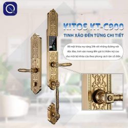 Thiết kế tinh xảo của khoá vân tay cổ điển Kitos C900