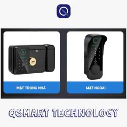Khoá vân tay cửa cổng ngoài trời DL04 - Qsmart Technology