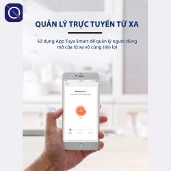 Quản lý từ xa Khoá cửa nhôm vân tay Kitos AL650 Plus bằng ứng dụng