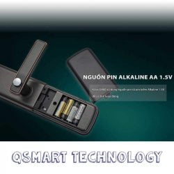 Khoá vân tay thông minh Kitos G900 sử dụng 4 viên pin AA 1.5V