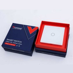 Công tắc thông minh Vconnex hình vuông 1 nút